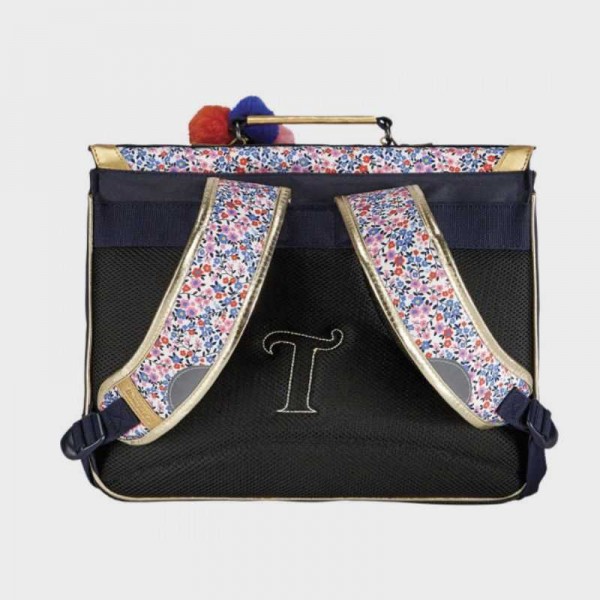 Tann's - Cartable moyen fleurs... Tann's - Cartable moyen fleurs...