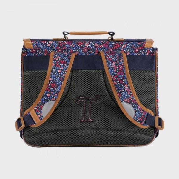 Tann's - Cartable moyen fleurs Marie...
