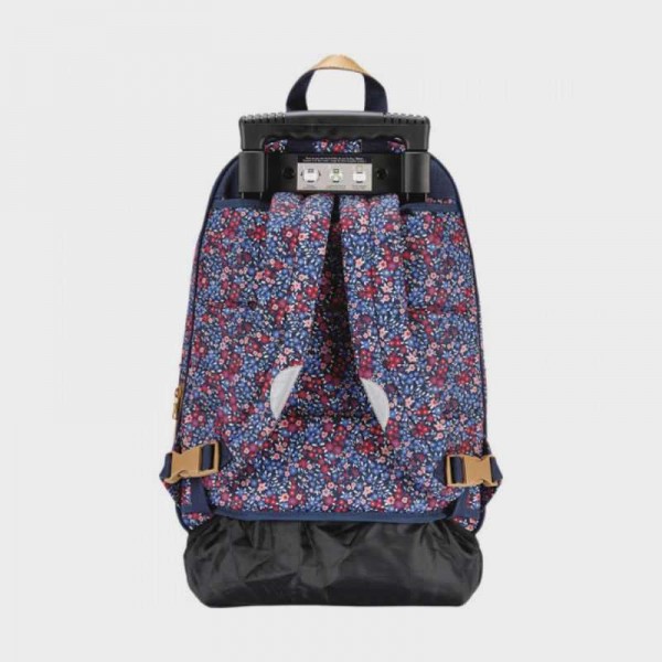 Tann's - Sac à dos trolley fleurs Marie Tann's - Sac à dos trolley fleurs Marie