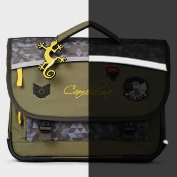 Caméléon - Cartable 38cm 2...