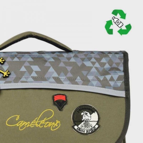 Caméléon - Cartable 38cm 2...