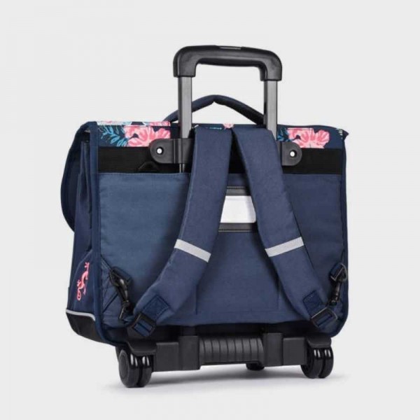 Caméléon - Cartable à roulettes 38cm...