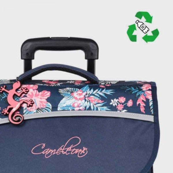 Caméléon - Cartable à roulettes 38cm...