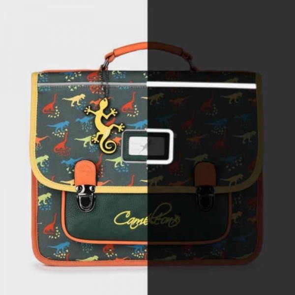 Caméléon - Cartable Retro 35cm
