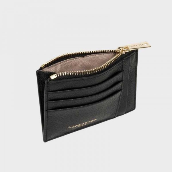 Lancaster - Porte cartes zippé en... Lancaster - Porte cartes zippé en...