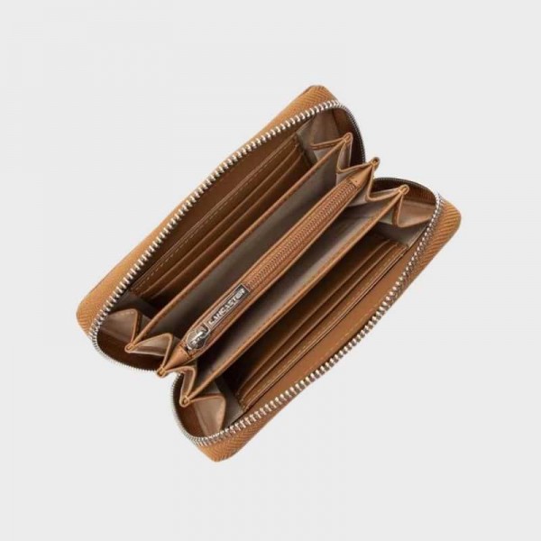 Lancaster - Portefeuille zippé en... Lancaster - Portefeuille zippé en...