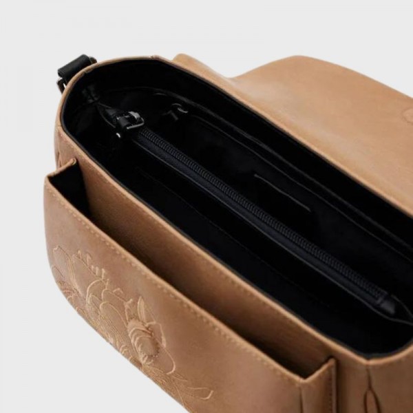 Desigual - Sac bandoulière fleurs en...