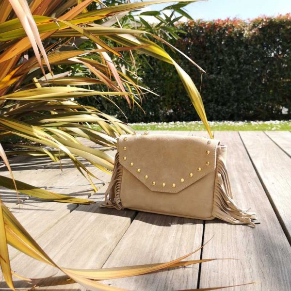 Anais - Sac en cuir avec franges Ginny Anais - Sac en cuir avec franges Ginny