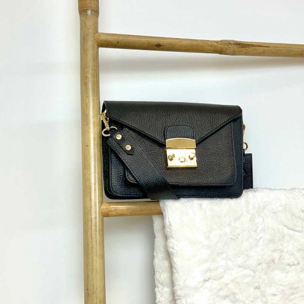 Anais - Sac bandoulière cuir Barbara