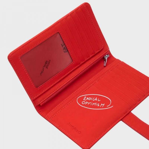 Desigual - Portefeuille demi-logo...