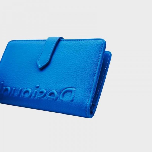 Desigual - Portefeuille demi-logo...