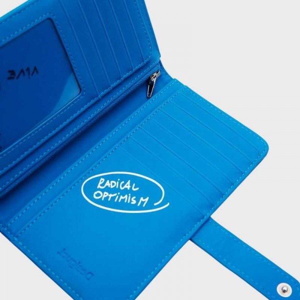 Desigual - Portefeuille demi-logo...