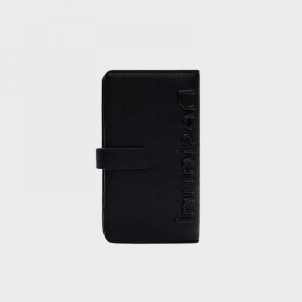 Desigual - Portefeuille demi-logo...