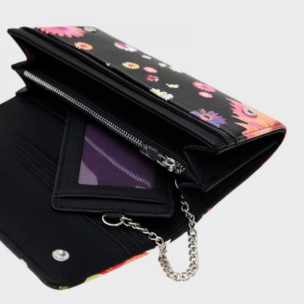 Desigual - Portefeuille marguerites...