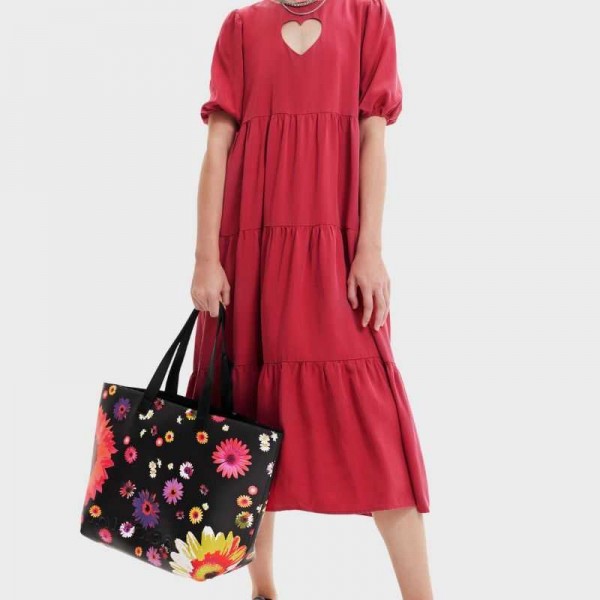 Cabas fleuri Desigual 22waxp40