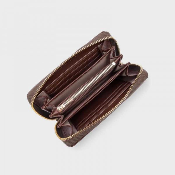 Lancaster - Portefeuille zippé en... Lancaster - Portefeuille zippé en...