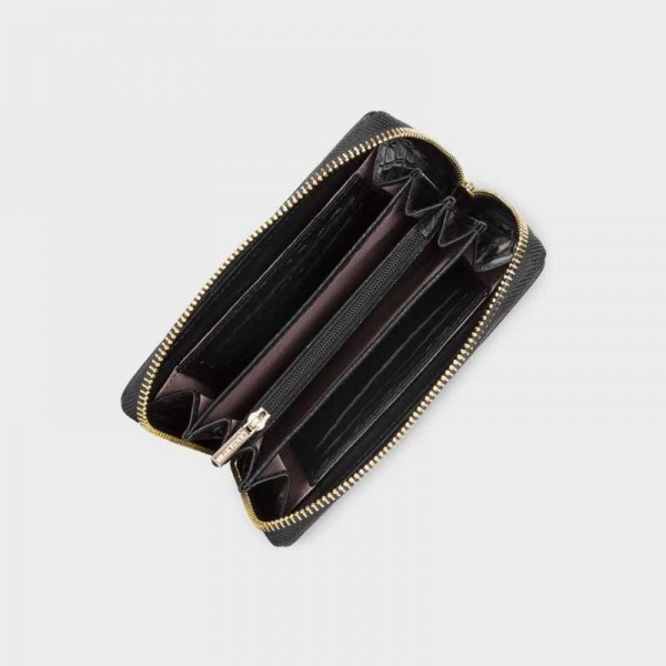 Lancaster - Portefeuille zippé en... Lancaster - Portefeuille zippé en...