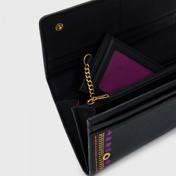 Desigual - Portefeuille surpiqûres...