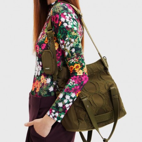 Sac à main Desigual cercles en relief 22waxa76