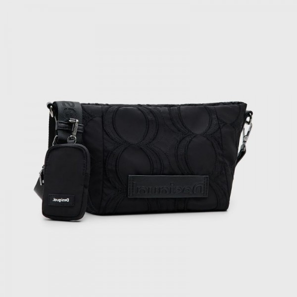 Sac bandoulière Desigual cercles en relief 22waxa75