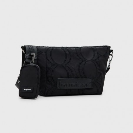 Sac bandoulière Desigual cercles en relief 22waxa75