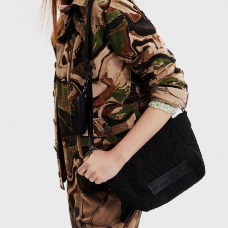 Sac bandoulière Desigual cercles en relief 22waxa75