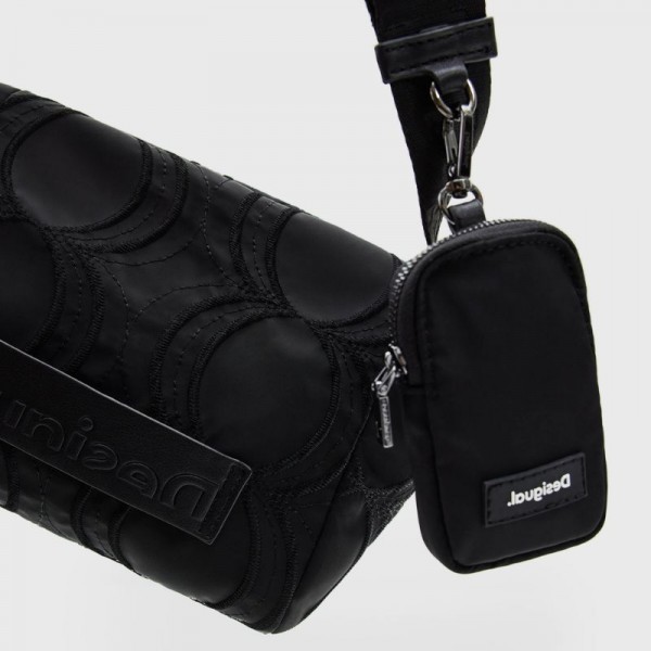 Desigual - Sac bandoulière cercles en...