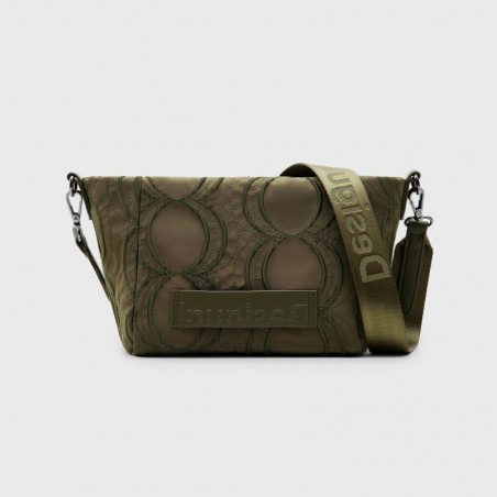 Sac bandoulière Desigual cercles en relief 22waxa75