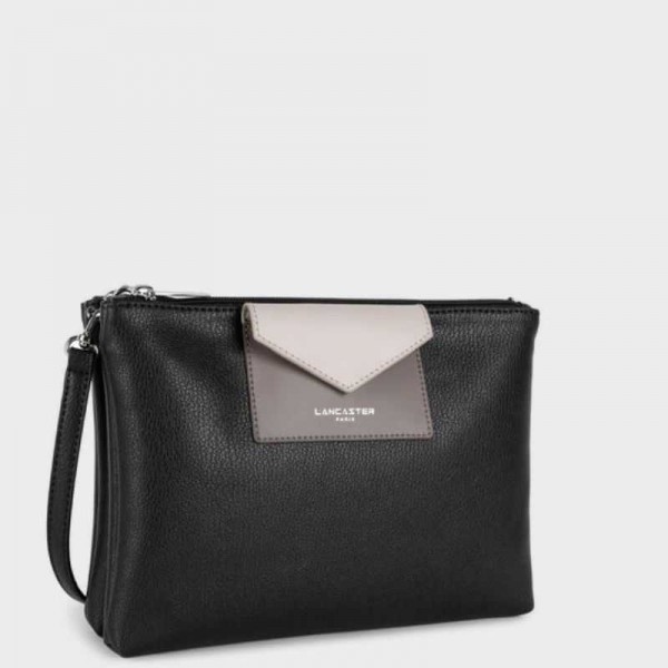 Lancaster - Sac bandoulière zippé 2... Lancaster - Sac bandoulière zippé 2...