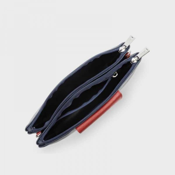 Lancaster - Sac bandoulière zippé 2... Lancaster - Sac bandoulière zippé 2...