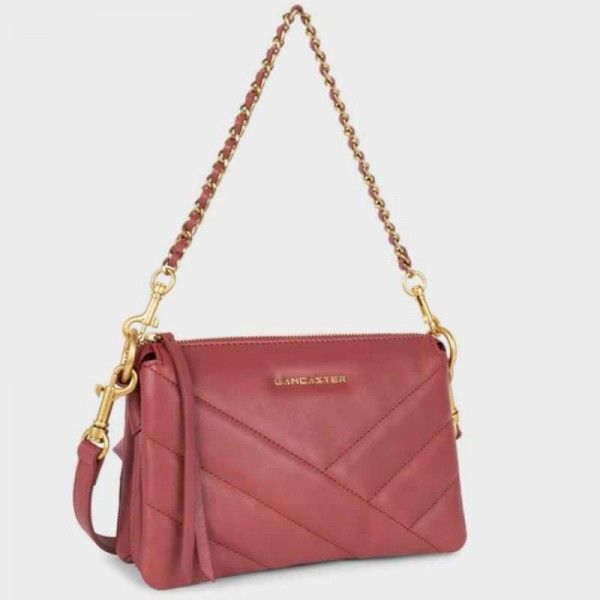 Lancaster - Pochette en cuir soft... Lancaster - Pochette en cuir soft...