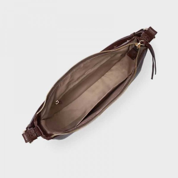 Lancaster - Sac Hobo en cuir Dune 529-77