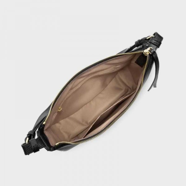 Lancaster - Sac Hobo en cuir Dune 529-77