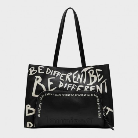 Cabas messages 22waxpax Desigual