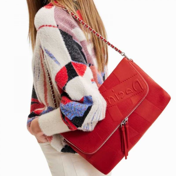 Desigual - Sac bandoulière texturé... Desigual - Sac bandoulière texturé...