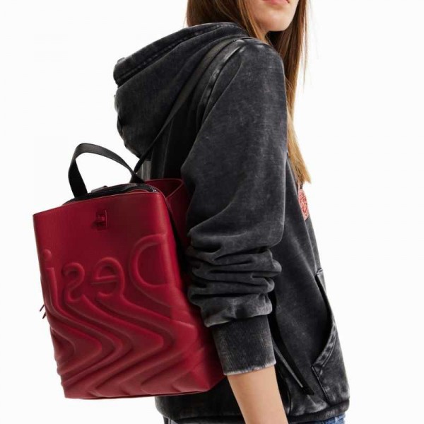 Desigual - Sac à dos uni logo 22wakp19