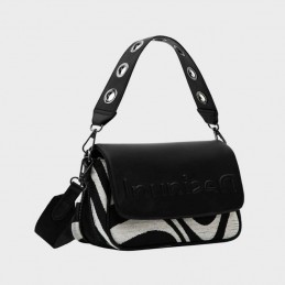 Desigual - Petit sac noir &...