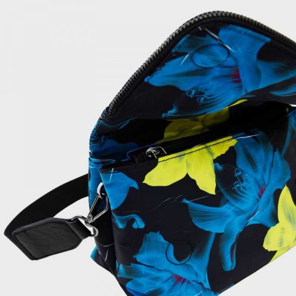 Desigual - Sac bandoulière fleuri...