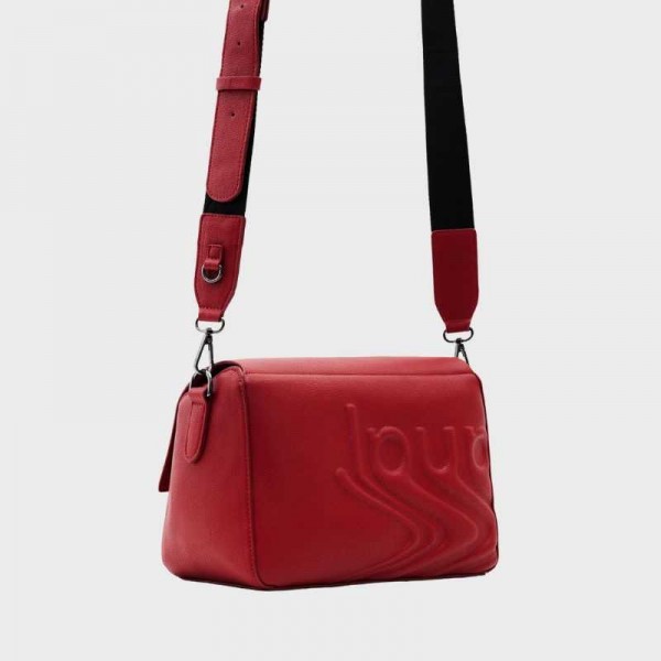 Desigual - Sac bandoulière uni logo...