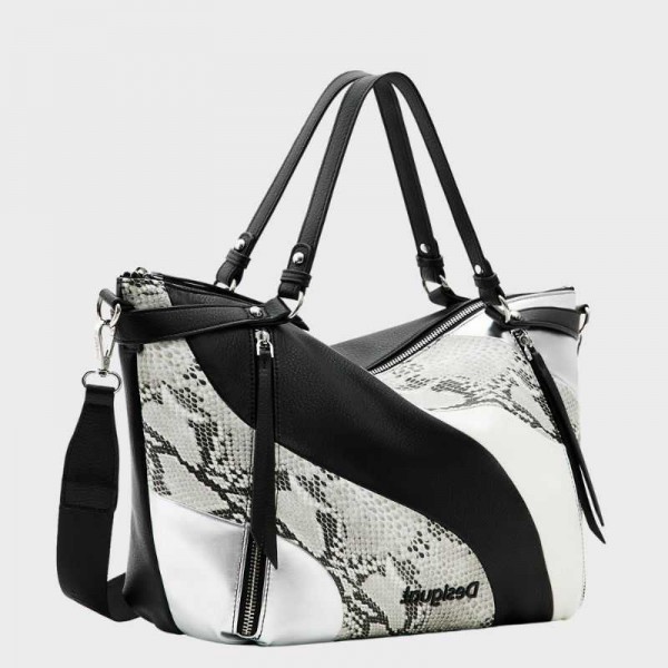 Desigual - sac à main patchwork... Desigual - sac à main patchwork...