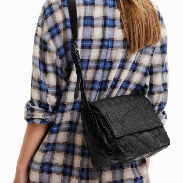 Desigual - sac bandoulière textures... Desigual - sac bandoulière textures...