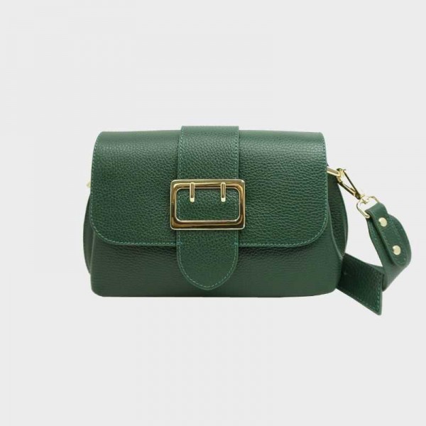 Anais - Sac bandoulière en cuir à...