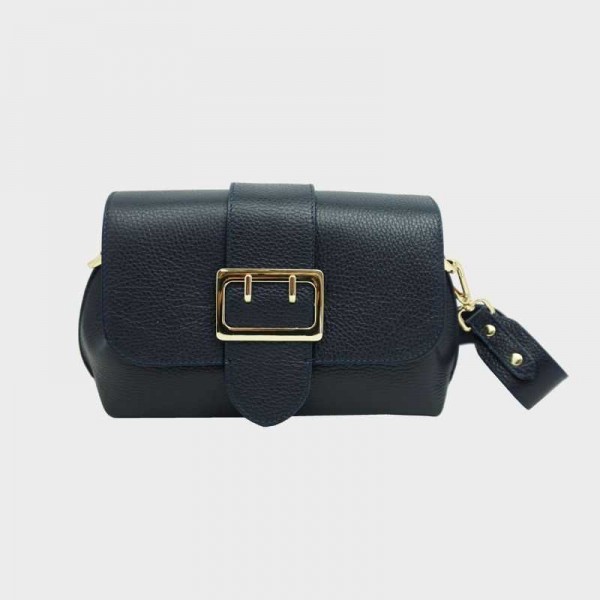 Anais - Sac bandoulière en cuir à...