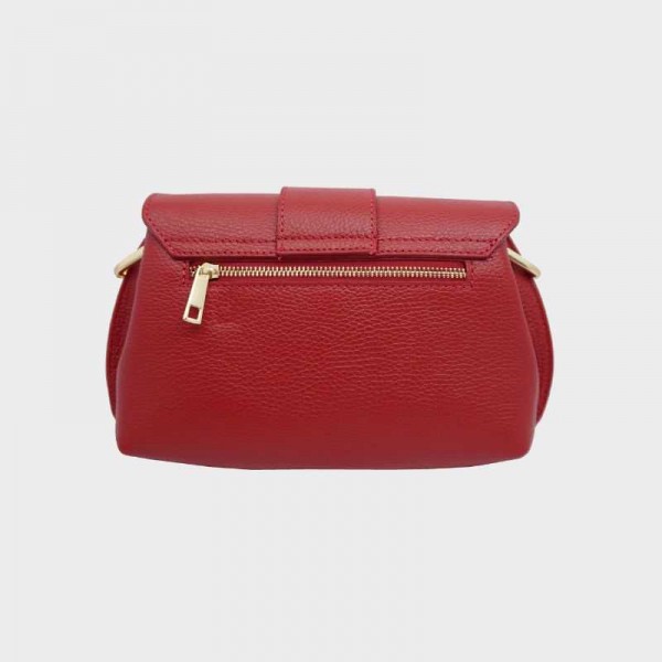 Anais - Sac bandoulière en cuir à...