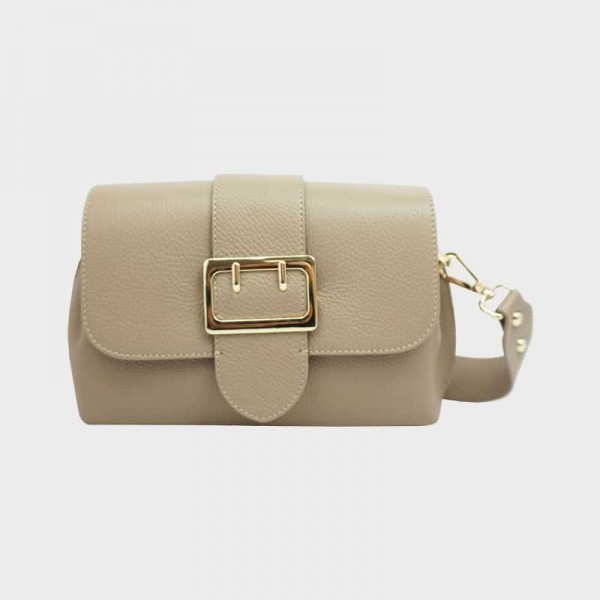 Anais - Sac bandoulière en cuir à...