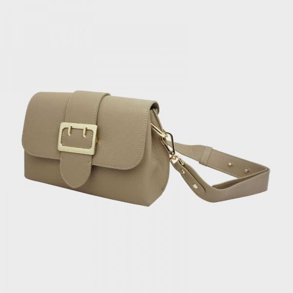 Anais - Sac bandoulière en cuir à...