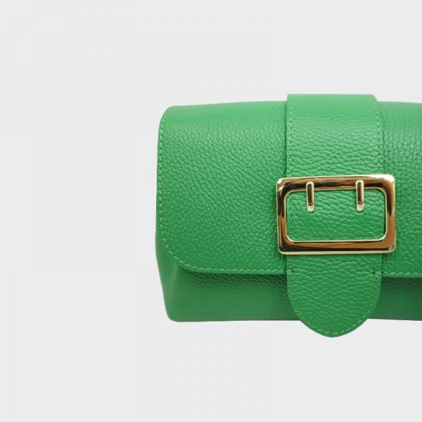 Anais - Sac bandoulière en cuir à...