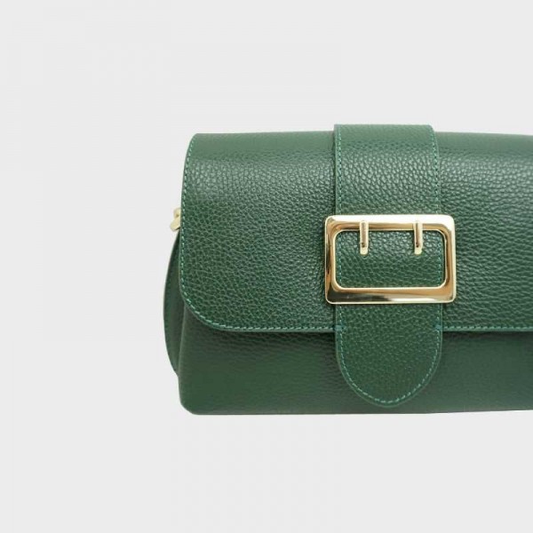 Anais - Sac bandoulière en cuir à...