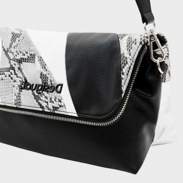 Desigual - Sac bandoulière patchwork... Desigual - Sac bandoulière patchwork...