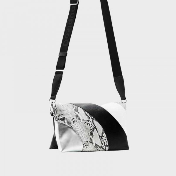 Desigual - Sac bandoulière patchwork... Desigual - Sac bandoulière patchwork...